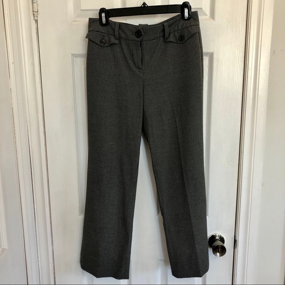Ann Taylor Mini Houndstooth Lindsay Dress Pant | 2 Petite - Picture 8 of 8